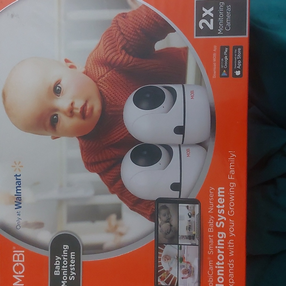 Movi baby monitoring system x2 cameras